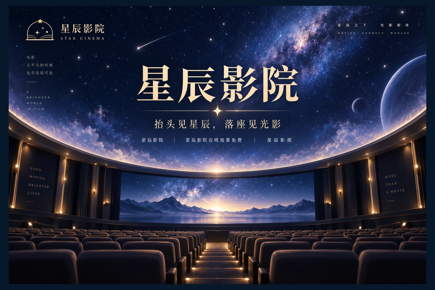 星辰影院电影电视剧内容导览封面